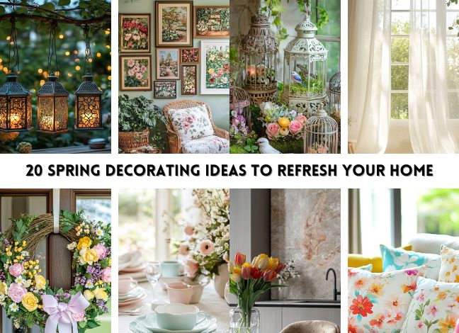 20 Spring Decorating Ideas to Refresh Your Home