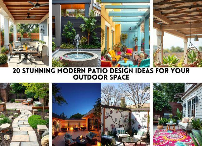 Modern Patio Design Ideas