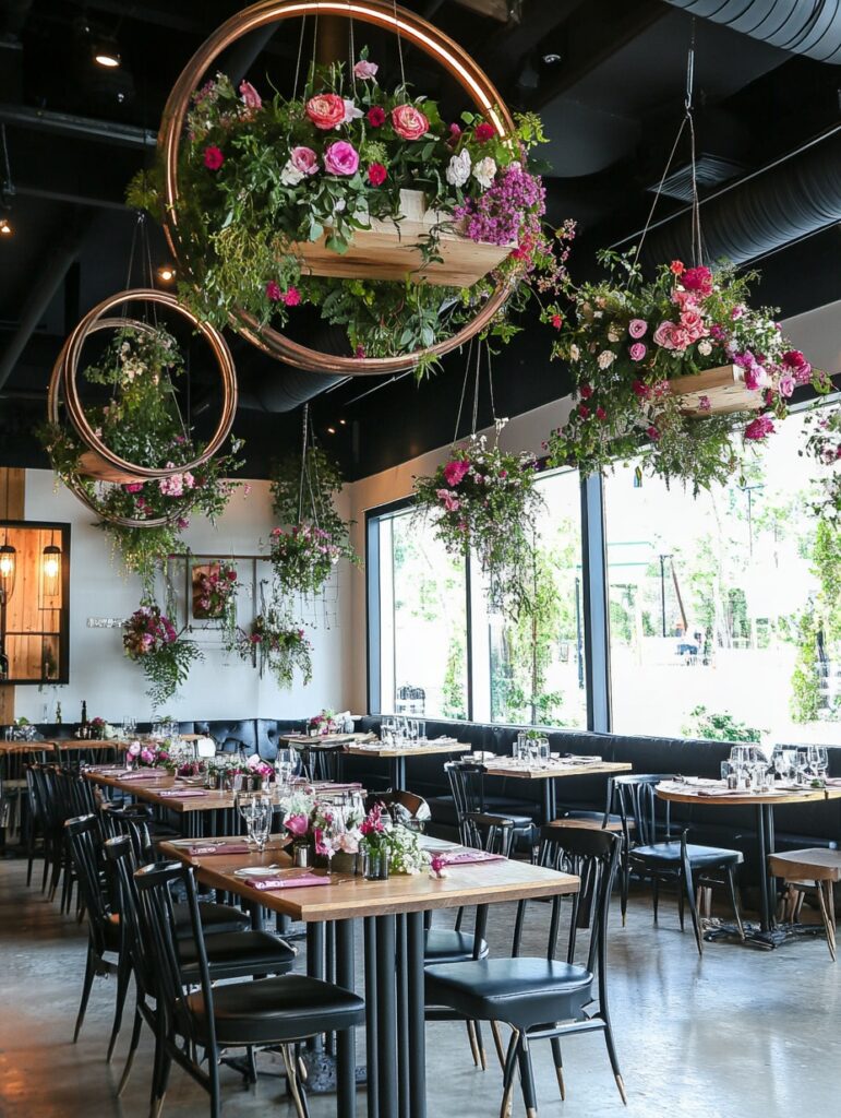 Hanging Floral Installations