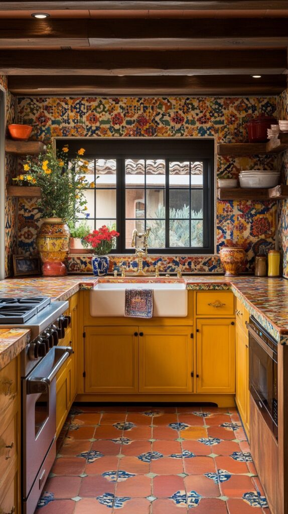 Incorporate Hand-Painted Tiles