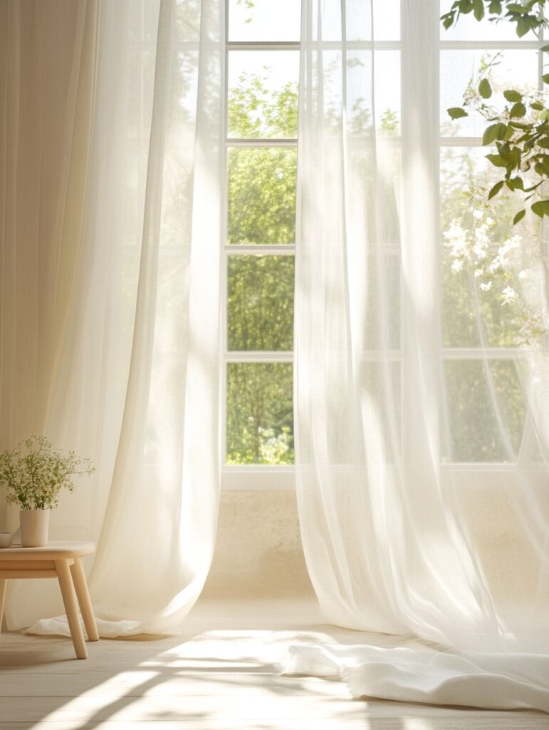 Sheer Curtains for Breezy Windows